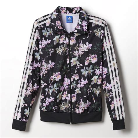 adidas jas bloemen|Jassen .